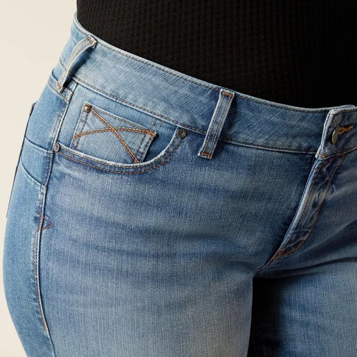 Women Denim Ariat Mid Rise Allison Boot Cut Jeans California