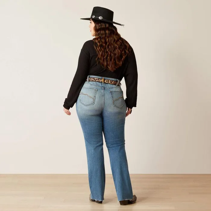 Women Denim Ariat Mid Rise Allison Boot Cut Jeans California