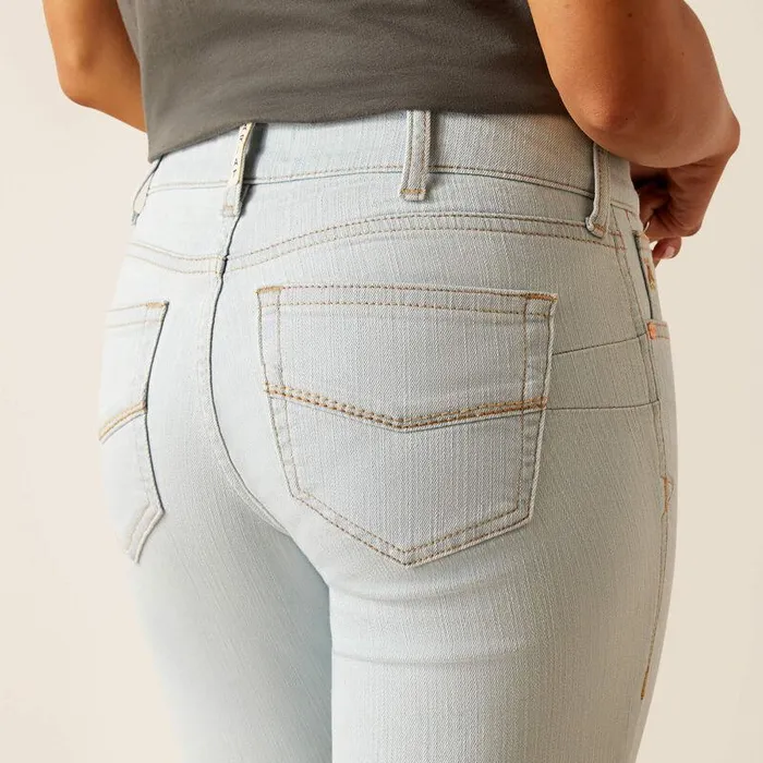 Women Denim Ariat Perfect Rise Ophelia Flare Ice Women Denim Ariat Perfect Rise Ophelia Flare Ice