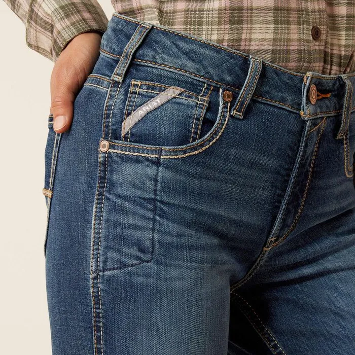 Women Denim Ariat Rebar High Rise Riveter Straight Jean La Jolla Women Denim Ariat Rebar High Rise Riveter Straight Jean La Jolla