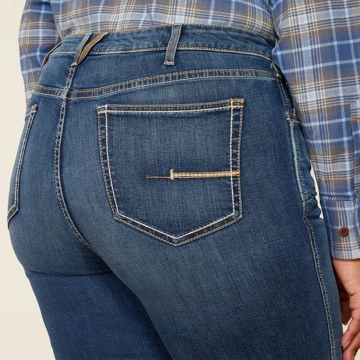 Women Denim Ariat Rebar High Rise Riveter Straight Jean La Jolla Women Denim Ariat Rebar High Rise Riveter Straight Jean La Jolla