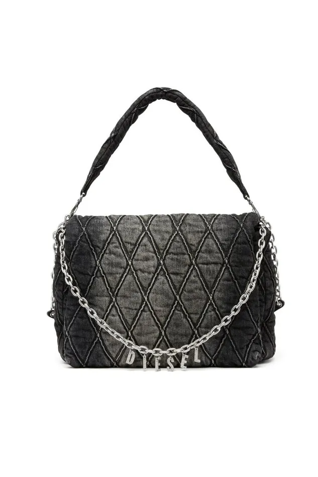 Women Diesel Charm D CHARMD SHOULDER L Black