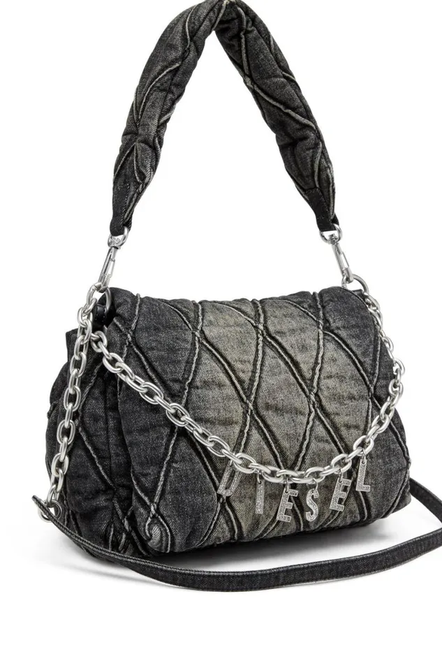 Women Diesel Charm D CHARMD SHOULDER M Black Women Diesel Charm D CHARMD SHOULDER M Black