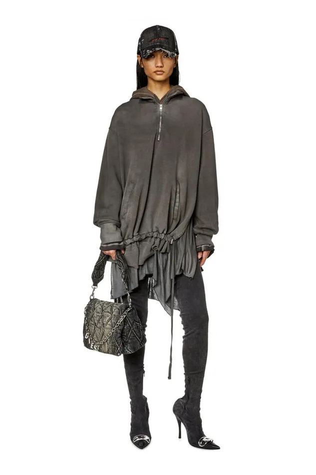 Women Diesel Charm D CHARMD SHOULDER M Black Women Diesel Charm D CHARMD SHOULDER M Black