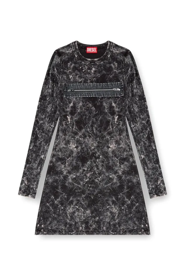 Women Diesel Dresses DERCO Black Women Diesel Dresses DERCO Black