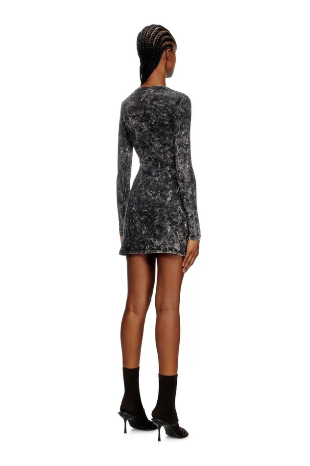Women Diesel Dresses DERCO Black Women Diesel Dresses DERCO Black