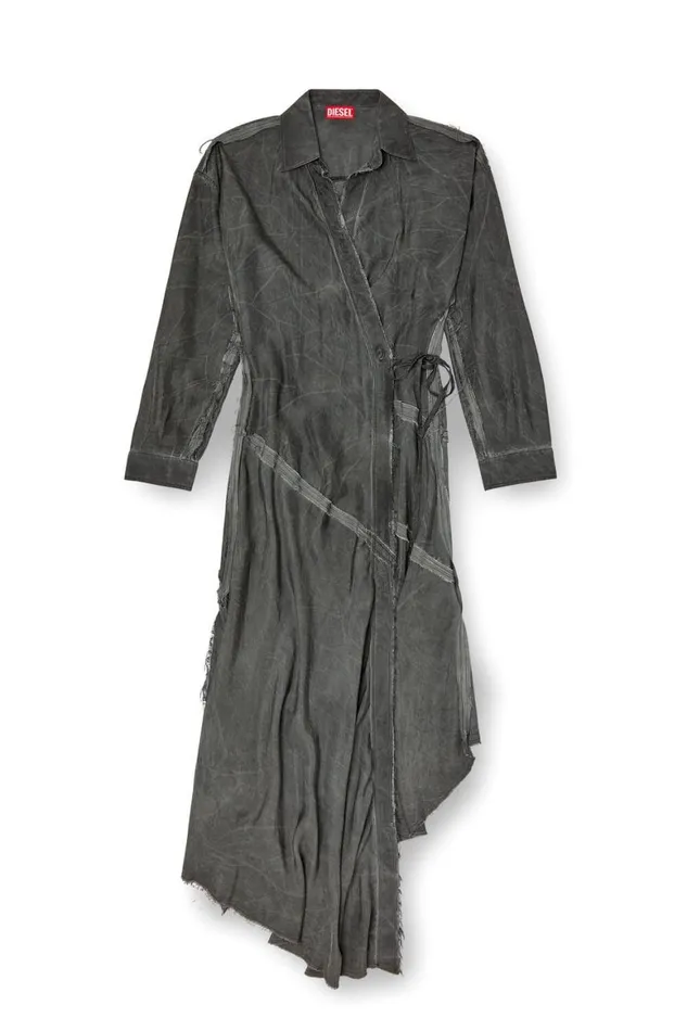 Women Diesel Dresses DRAVENQ1 Dark Grey Women Diesel Dresses DRAVENQ1 Dark Grey