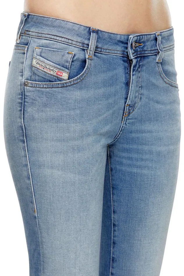 Women Diesel Jeans Bootcut Jeans 1969 DEbbey 09K06 Light Blue Women Diesel Jeans Bootcut Jeans 1969 DEbbey 09K06 Light Blue