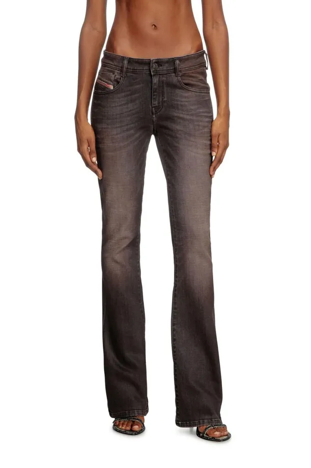 Women Diesel Jeans Bootcut Jeans 1969 DEbbey 09K59 Blackdark Grey Women Diesel Jeans Bootcut Jeans 1969 DEbbey 09K59 Blackdark Grey