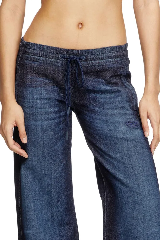 Women Diesel Jeans Relaxed 2078 DAinty Joggjeans 09L11 Dark Blue Women Diesel Jeans Relaxed 2078 DAinty Joggjeans 09L11 Dark Blue