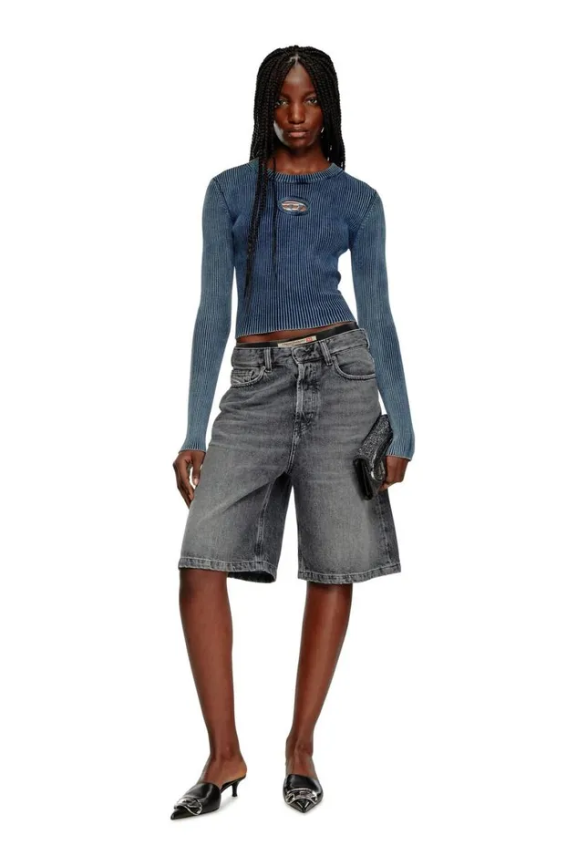 Women Diesel Knitwear MANCHORA Dark Blue