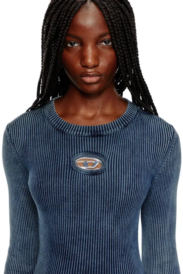 Women Diesel Knitwear MANCHORA Dark Blue Women Diesel Knitwear MANCHORA Dark Blue