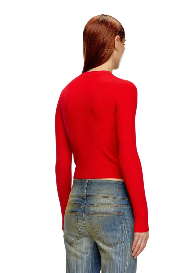 Women Diesel Knitwear MVALARI Red