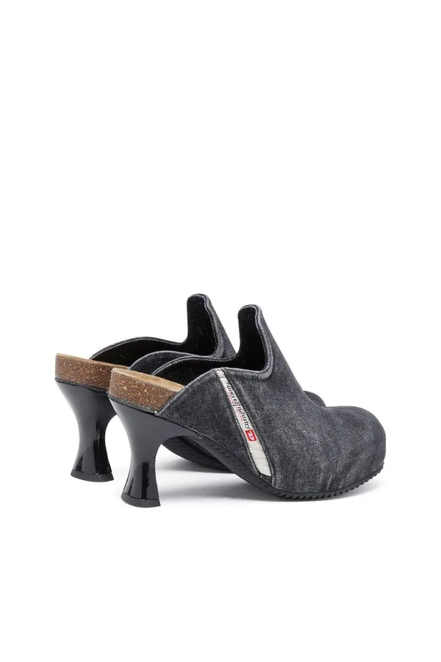 Women Diesel Mules DWOODSTOCK ML W Black Women Diesel Mules DWOODSTOCK ML W Black