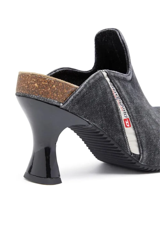 Women Diesel Mules DWOODSTOCK ML W Black Women Diesel Mules DWOODSTOCK ML W Black