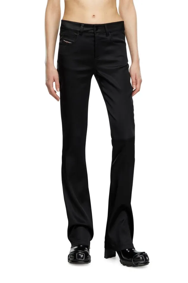 Women Diesel Pants and Shorts PEBBEY Black Women Diesel Pants and Shorts PEBBEY Black