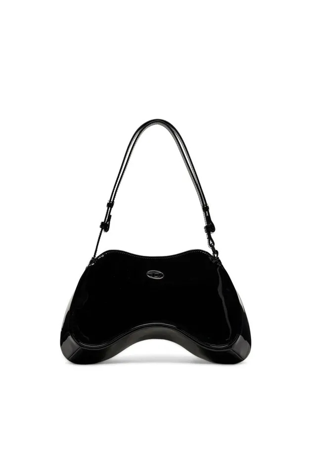 Women Diesel Play Bags PLAY SHOULDER Black