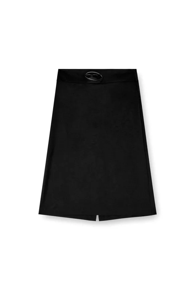 Women Diesel Skirts OSEUS Black Women Diesel Skirts OSEUS Black