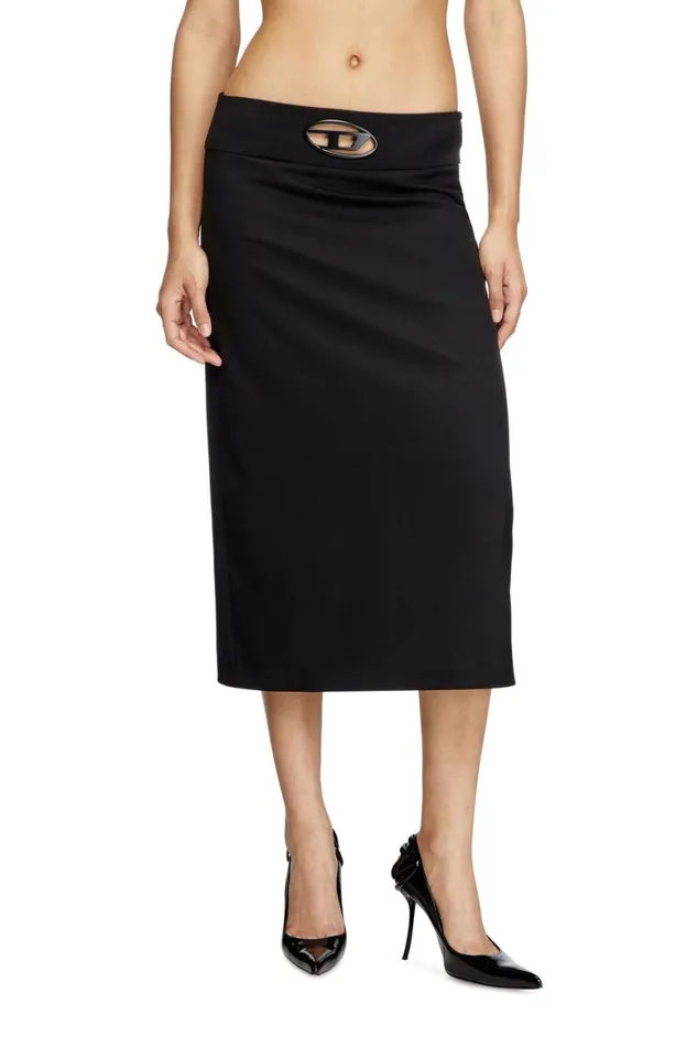 Women Diesel Skirts OSEUS Black Women Diesel Skirts OSEUS Black