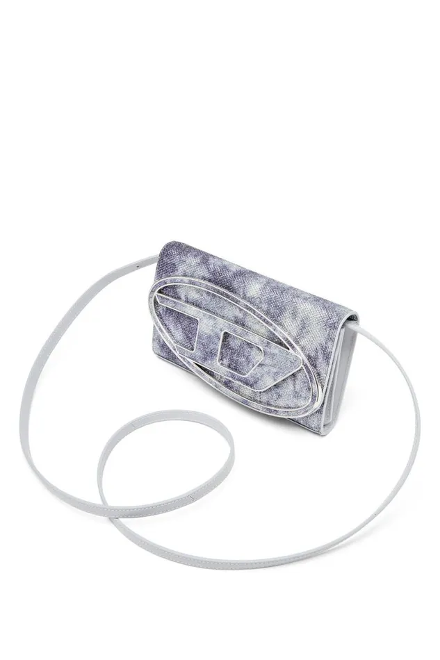 Women Diesel Wallets 1DR WALLET STRAP Blue Women Diesel Wallets 1DR WALLET STRAP Blue