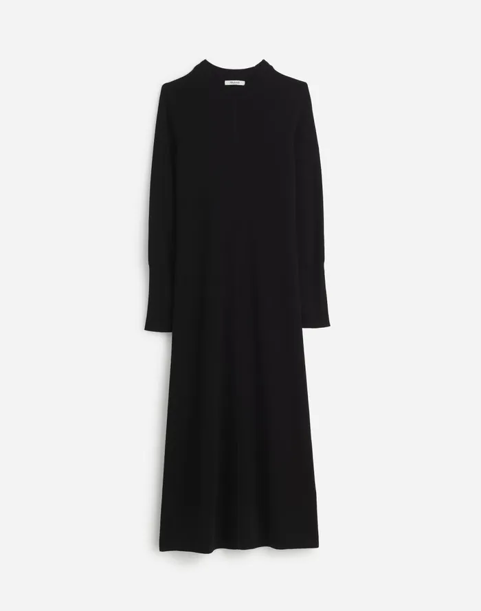 Women Dresses Madewell Merino Wool Sweater Maxi Dress True Black