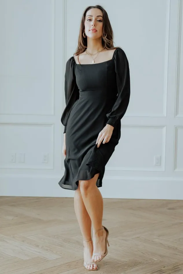 Women Elise Short Dress Black Baltic Born Short Dresses Women Elise Short Dress Black Baltic Born Short Dresses