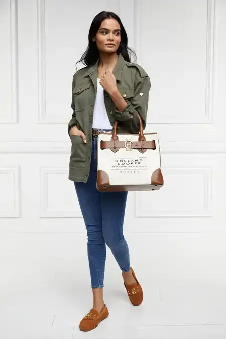 Women Ellenborough Tote Tan Holland Cooper Bags