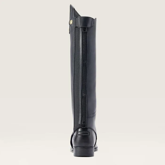 Women English Riding Boots Ariat Heritage Contour Half Chap Black