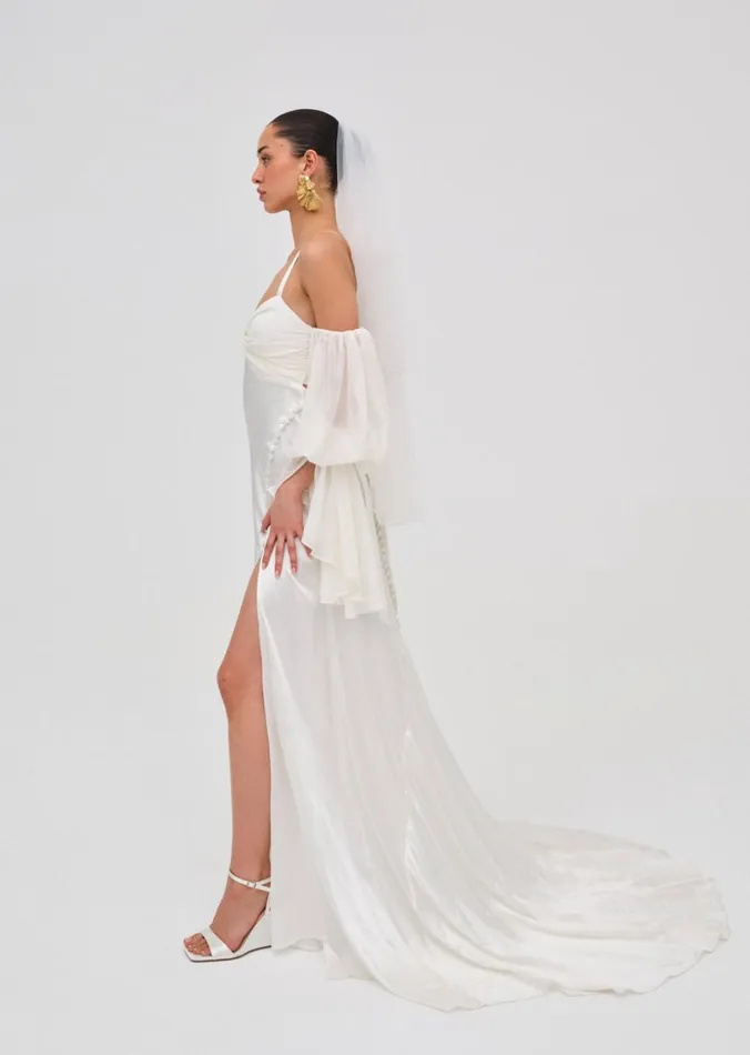 Women Esme Bridal Gown White For Love and Lemons Dresses