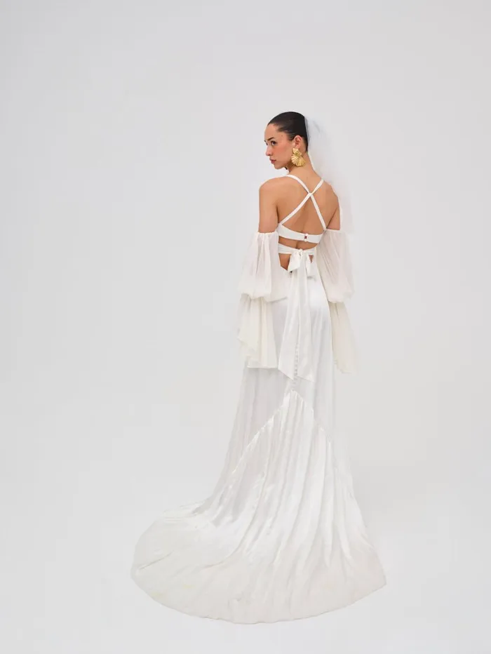 Women Esme Bridal Gown White For Love and Lemons Dresses