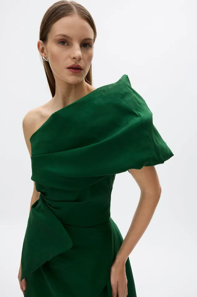 Women Evening Dresses Rachel Gilbert Rachel Gilbert ARCHER GOWN 8211 GREEN Women Evening Dresses Rachel Gilbert Rachel Gilbert ARCHER GOWN 8211 GREEN
