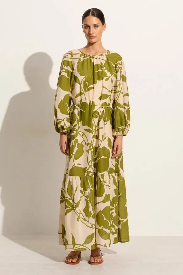 Women Faithfull The Brand Dresses Amaris Maxi Dress Termini Floral
