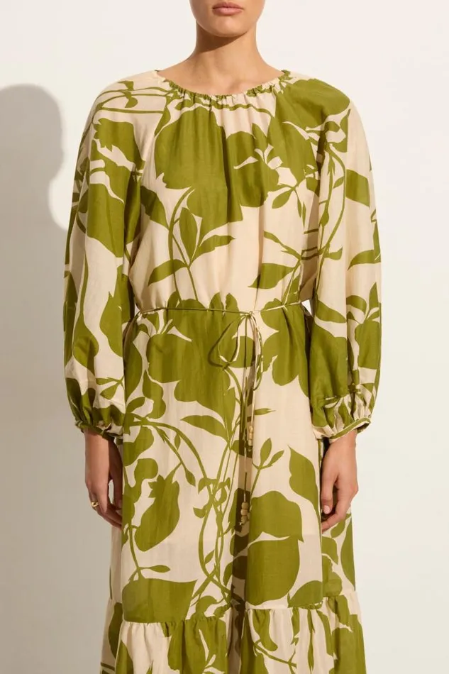 Women Faithfull The Brand Dresses Amaris Maxi Dress Termini Floral