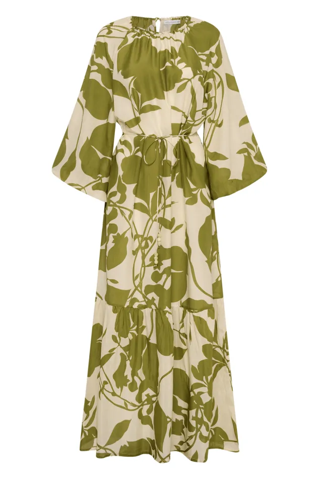 Women Faithfull The Brand Dresses Amaris Maxi Dress Termini Floral