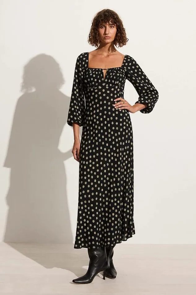 Women Faithfull The Brand Dresses Benedita Midi Dress Las Flores Floral
