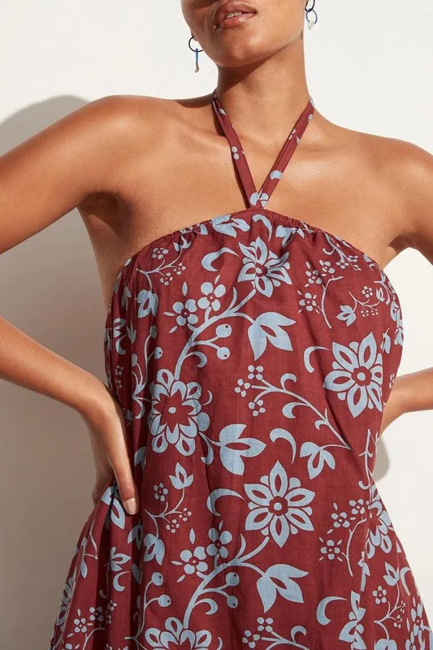 Women Faithfull The Brand Dresses Brise Maxi Dress Oceania Floral Print 8211 Final Sale