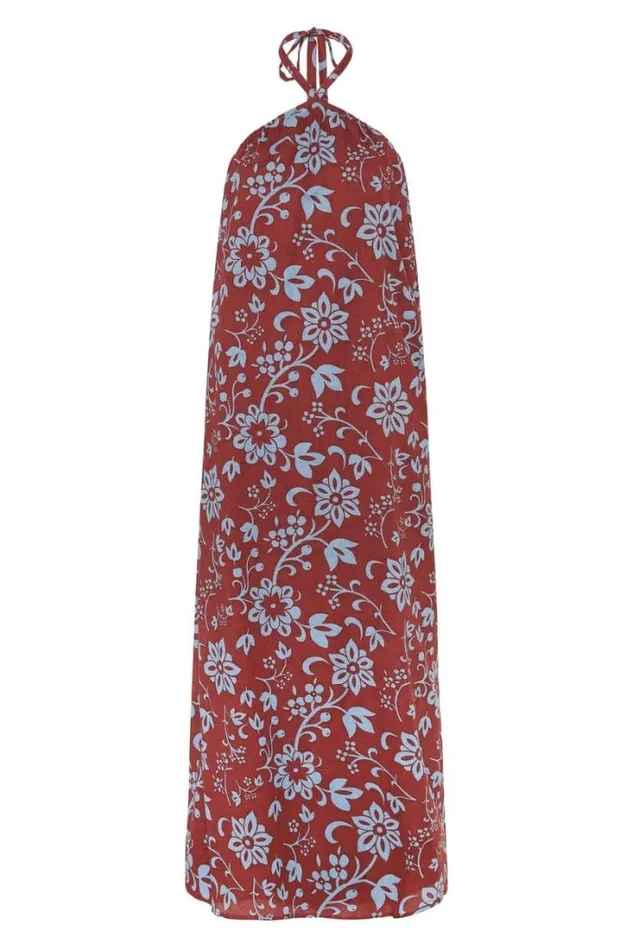 Women Faithfull The Brand Dresses Brise Maxi Dress Oceania Floral Print 8211 Final Sale