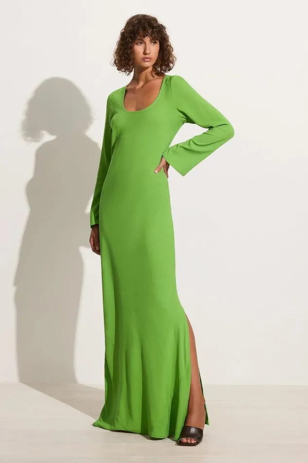 Women Faithfull The Brand Dresses Da Costa Maxi Dress Apple