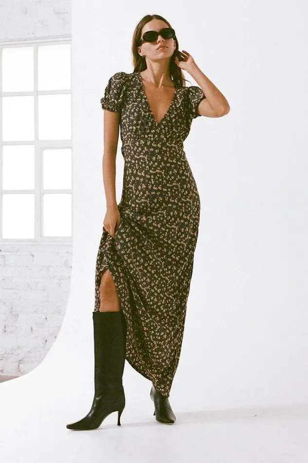 Women Faithfull The Brand Dresses Reis Maxi Dress Flori Floral