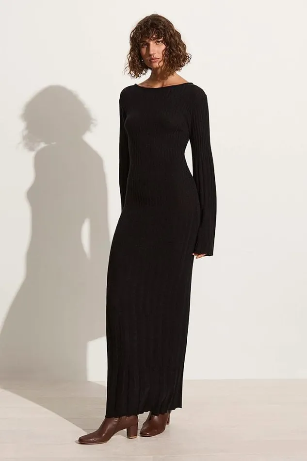 Women Faithfull The Brand Dresses Serafia Maxi Dress Black