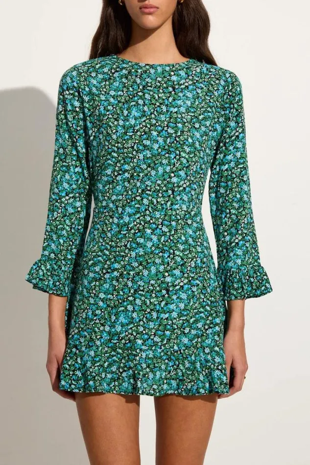 Women Faithfull The Brand Mini Dresses El Cid Mini Dress Marilla Floral