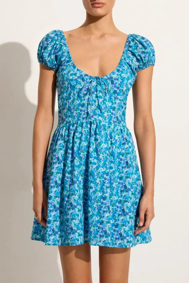 Women Faithfull The Brand Mini Dresses Limone Mini Dress Stellina Floral
