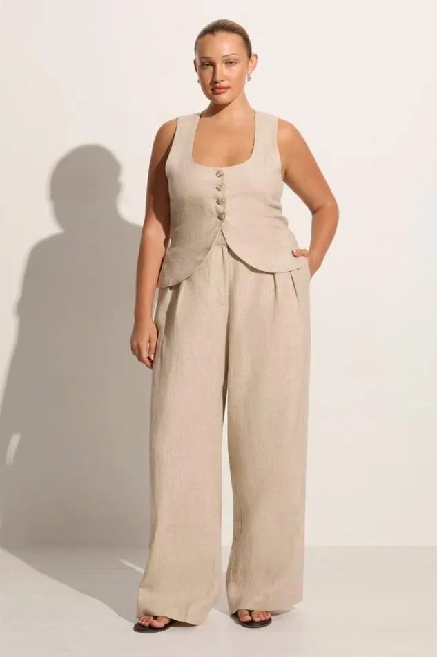 Women Faithfull The Brand Pants Duomo Pant Natural