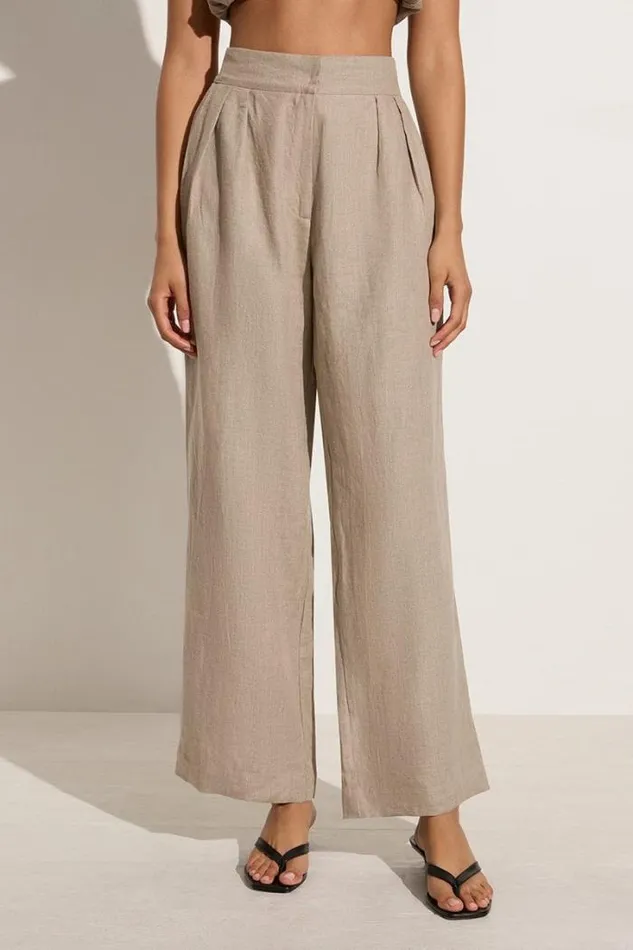 Women Faithfull The Brand Pants Duomo Pant Natural