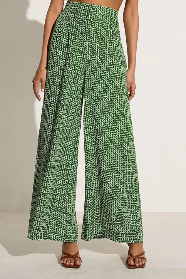 Women Faithfull The Brand Pants Leia Pant Azulejo