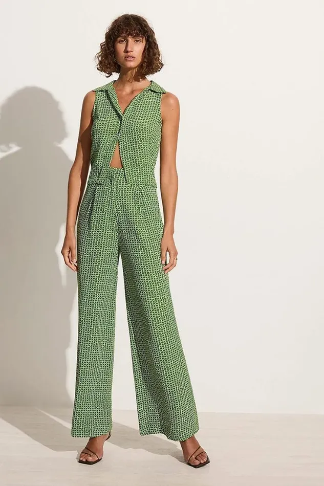 Women Faithfull The Brand Pants Leia Pant Azulejo