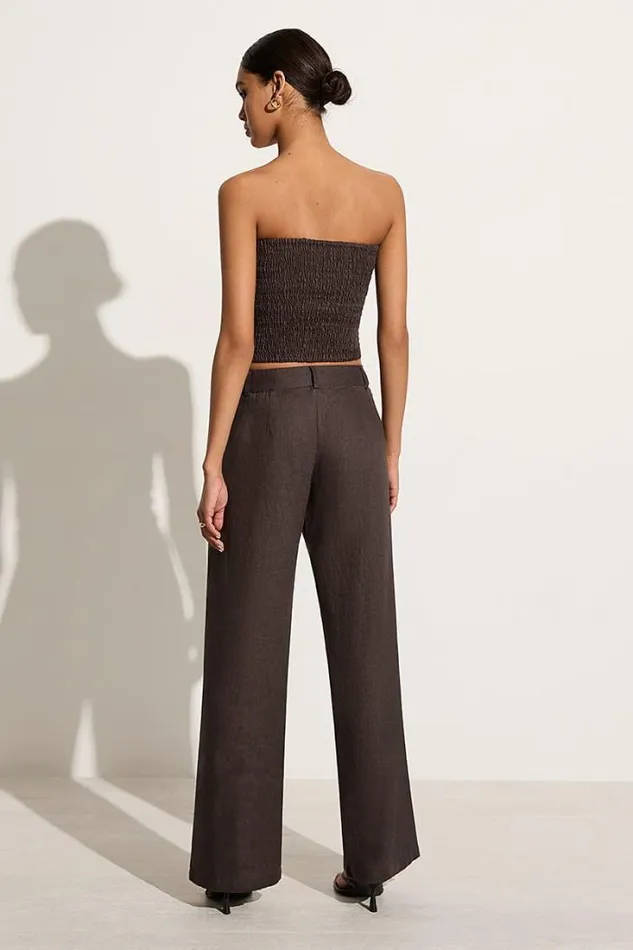Women Faithfull The Brand Pants Rossio Pant Charcoal