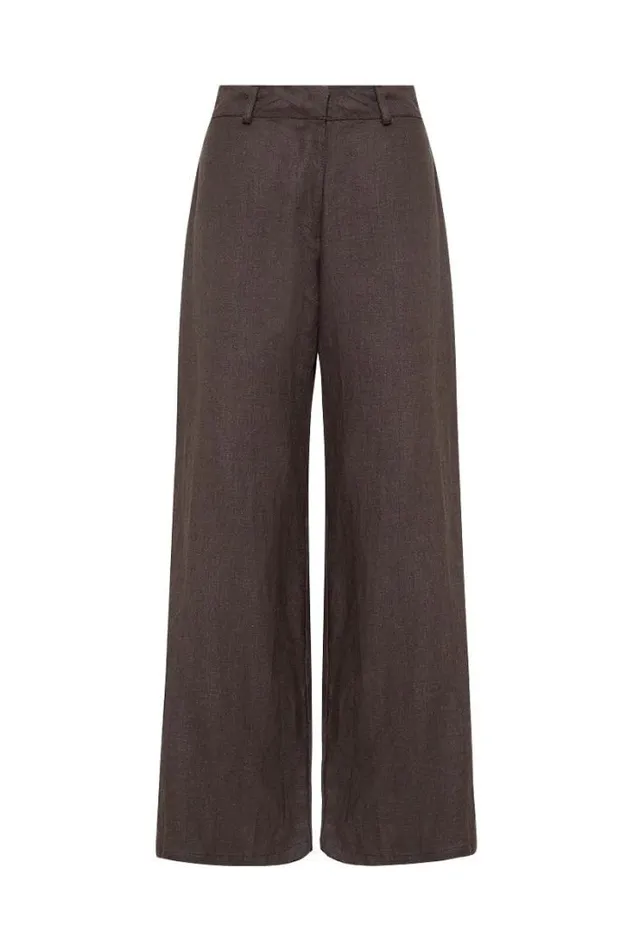 Women Faithfull The Brand Pants Rossio Pant Charcoal