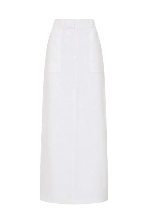 Women Faithfull The Brand Skirts and Shorts Amreli Maxi Skirt White