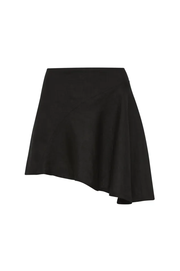 Women Faithfull The Brand Skirts and Shorts Antibes Mini Skirt Black